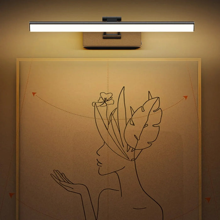 Remote Control Picture Light Stepless Dimmable Wireless Mirror Lamp for Artwork  /  Paintings - 5