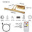 Remote Control Picture Light Stepless Dimmable Wireless Mirror Lamp for Artwork  /  Paintings - 6