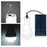 Portable Solar Powered Light Bulb for Outdoor Camping Hanging Tent Lamp - 1
