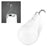 Portable Solar Powered Light Bulb for Outdoor Camping Hanging Tent Lamp - 2
