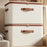 8L Foldable Organizer for Clothes Toys Underwear Washable Cotton Linen Storage Box with Lid - 7