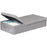 1Pc Under Bed Storage Box with Lid Foldable Organizer Container for Clothes Blankets Toys - Grey - 1