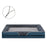 Dogs Cats Gift Bed L Size 100 x 60 x 16cm Pet Sofa with Removable Washable Cover All Seasons Comfort - Blue - 1