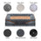 Dogs Cats Gift Bed XL Size 120 x 80 x 16cm Pet Sofa with Removable Washable Cover All Seasons Comfort - Light Grey - 6