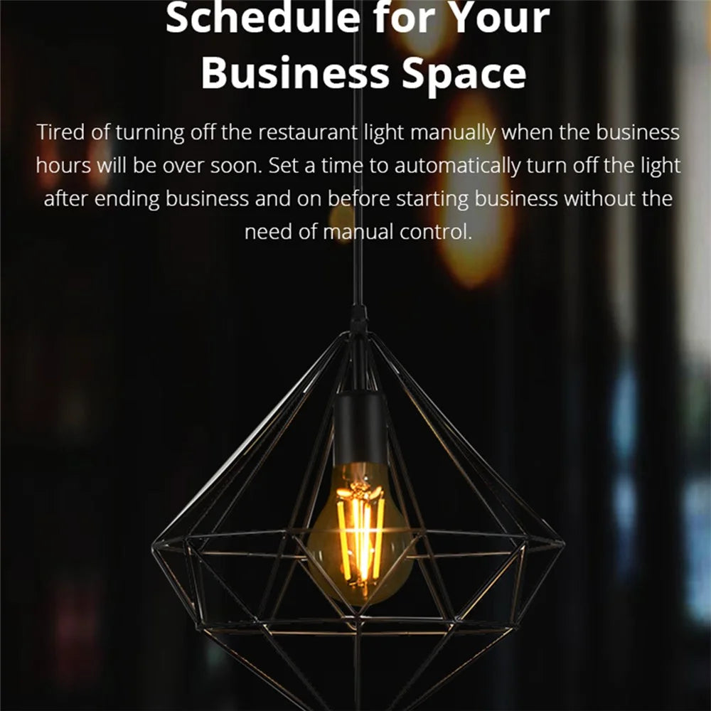 SONOFF B02-F-ST64 Wireless WiFi 2.4GHz Dimmable Vintage LED Bulbs 7W Antique LED Filament Bulbs (Warm Light) - 5