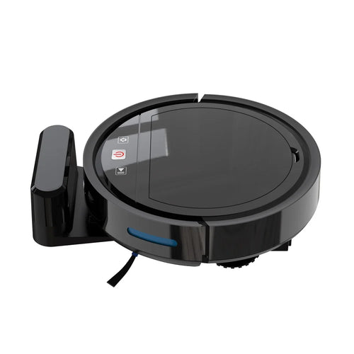118HW 2500PA Robot Vacuum Cleaner Wireless Smart APP Auto-Recharge Remote Voice Control Sweeping Cleaning Machine - Black - 1
