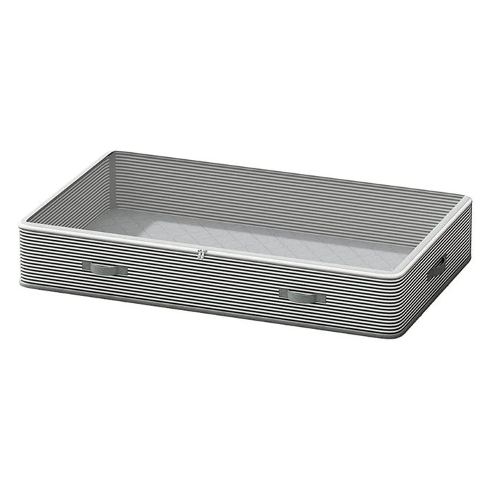 55L Under Bed Storage Box with Transparent Lid Large Capacity Organizer Container for Clothes Books Bedding - 55L - 1