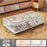 Size M 40x30x15cm Underbed Storage Box with Wheels, Dustproof Organizer for Clothes - Transparent - 2