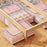 Size M 40x30x15cm Underbed Storage Box with Wheels, Dustproof Organizer for Clothes - Transparent - 5