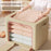 50x40x33cm Large Capacity Foldable Storage Box Wardrobe Clothing Organizer with Clear Window - Single Window  /  Apricot - 3