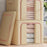 50x40x40cm Large Capacity Foldable Storage Box Wardrobe Clothing Organizer with Clear Window - Single Window / Apricot - 7