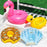 Inflatable Cup Holder Pool Float Watermelon Pineapple Donut Swan Fruit Pool Party Drink Holder - Pineapple - 2