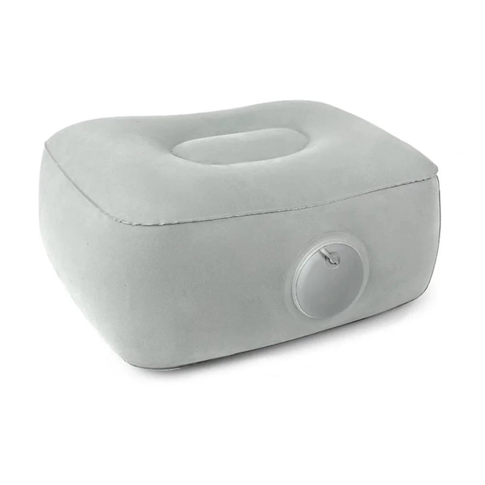 Portable Inflatable Seat Cushion 15-20cm Height Boost Chair Cushion for Stadium Concerts Sports, 37x30x16cm - Gray - 1