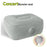 Portable Inflatable Seat Cushion 15-20cm Height Boost Chair Cushion for Stadium Concerts Sports, 37x30x16cm - Gray - 2