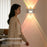16 Color Gradient Smart RGB LED Night Light Motion Sensor Magnetic Wireless Wall Lamp - White - 3