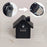 House Shaped 4-digit Combination Lock Box with 2 Keys Large Space Metal Secure Storage for Home Office Hotel - Silver Gray - 5