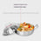 C&E 32cm 3-Tier Steamer Pot 304 Stainless Steel Multi-Functional Soup Stockpot for Home Cooking (BPA Free, No FDA) - Silver - 5