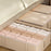 80x47x25cm Under Bed Storage Box Large Capacity Foldable Clothes Organizer with Handles - Beige - 6