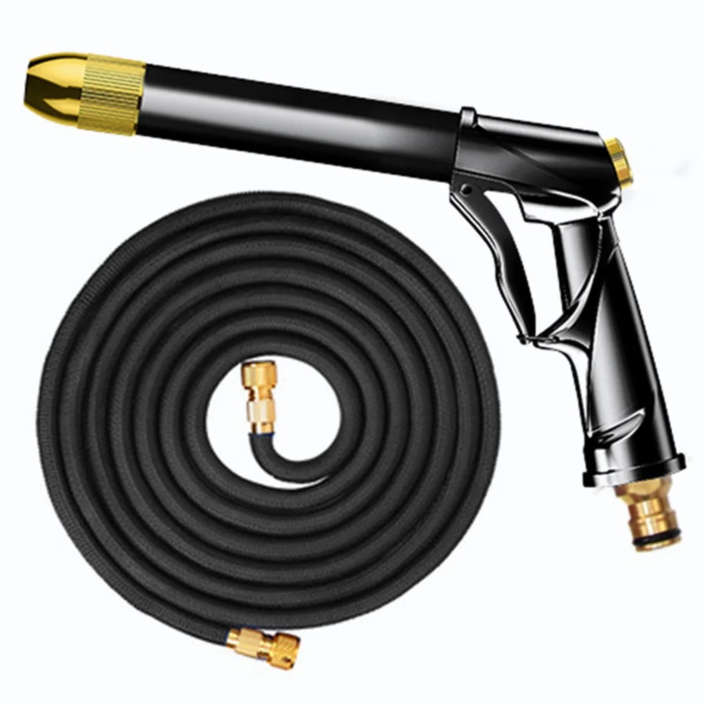 SUITU R-2383 7.5m High Pressure Spray Gun Set High Pressure Car Wash Water Gun Garden Watering Suit - Black - 1