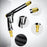 SUITU R-2383 7.5m High Pressure Spray Gun Set High Pressure Car Wash Water Gun Garden Watering Suit - Black - 7