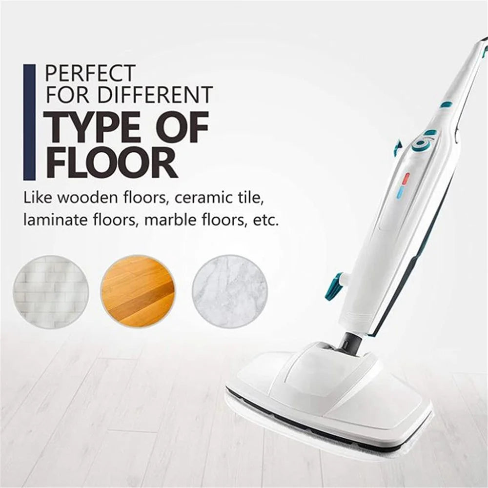 5Pcs/Set Spare Steam Mop Cloth Microfiber Cloth Steamer Pad for Leifheit Clean Tenso - 2