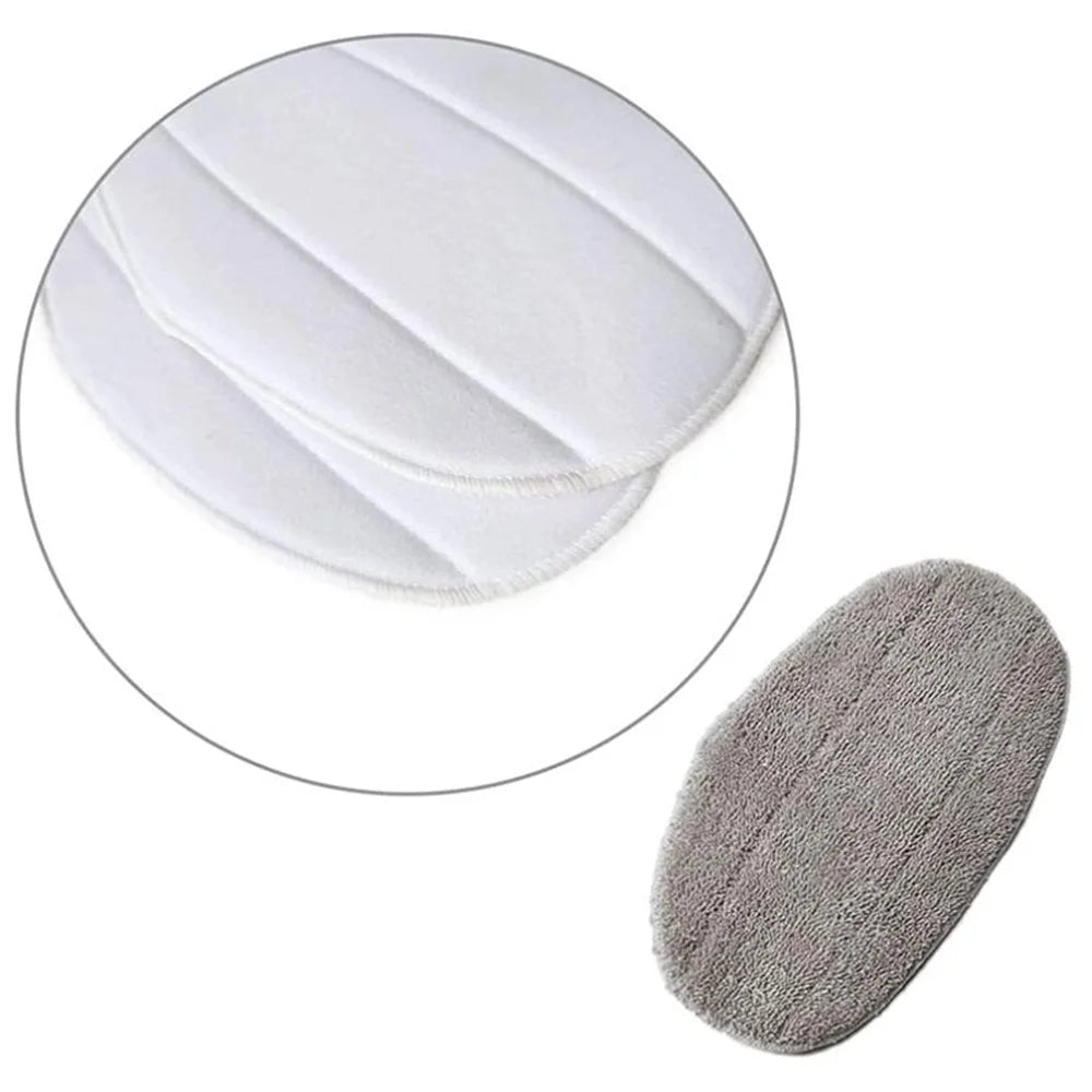 5Pcs/Set Spare Steam Mop Cloth Microfiber Cloth Steamer Pad for Leifheit Clean Tenso - 3