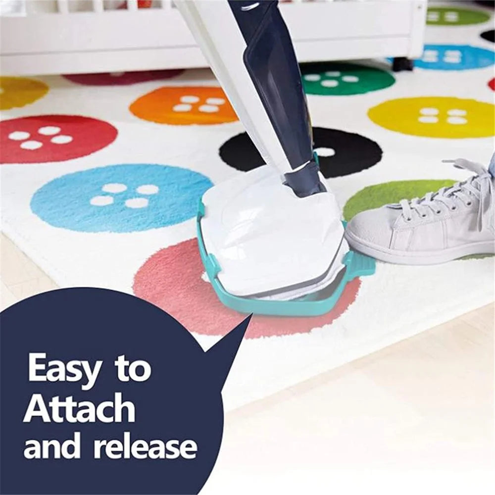 5Pcs/Set Spare Steam Mop Cloth Microfiber Cloth Steamer Pad for Leifheit Clean Tenso - 4