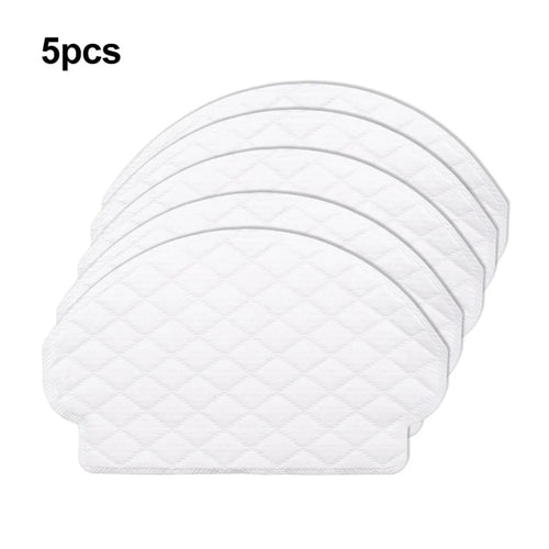 5Pcs Disposable Mop Rags for Ecovacs DX55/T5/T5 Max/T5 Hero Vacuum Cleaner Parts - 1