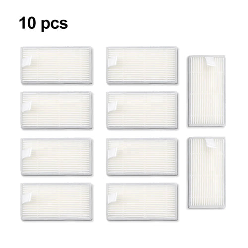 10Pcs For iLife V5 V5s V3 V3S V5S Pro V50 V55 X5 Robot Vacuum Cleaner Hepa Filter Replacement Accessories - 1