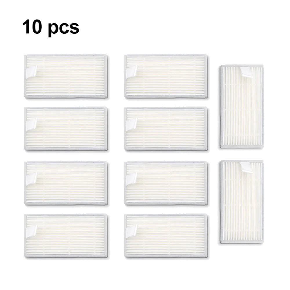 10Pcs For iLife V5 V5s V3 V3S V5S Pro V50 V55 X5 Robot Vacuum Cleaner Hepa Filter Replacement Accessories - 1