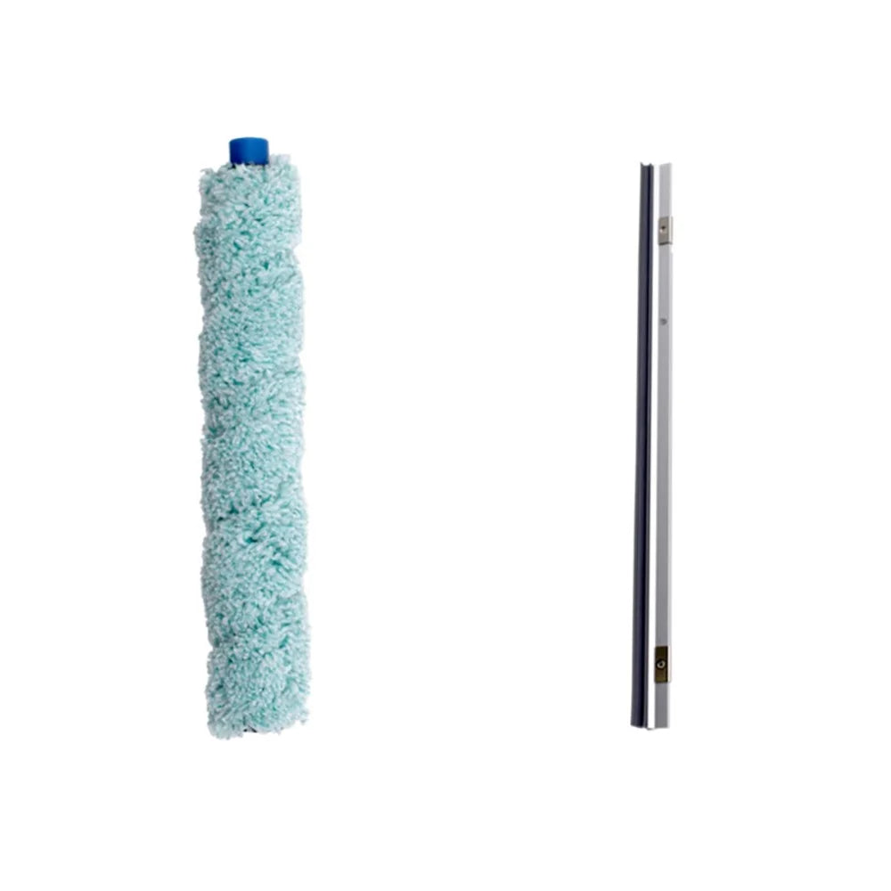 Main Brush with Scraper Replacement Part for ILIFE Shinebot W400 Robot Vacuum Cleaner Accessories Detachable Rolling Brush - 1