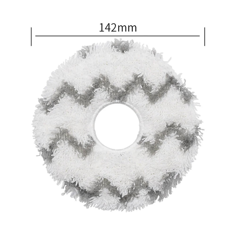 For Ecovacs X1 Omni  / Turbo / Deebot T20 Omni Sweeping Robot Mop Rag Replacement Cleaning Cloth - 6