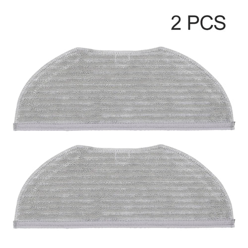 2Pcs For Xiaomi Mijia G1 Full Cover Mop Cloth Vacuum Cleaner Parts Replacement Accessories - 1