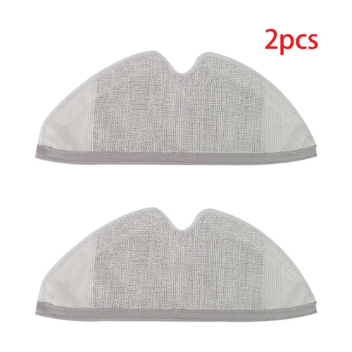 2Pcs For Roborock Q5 Pro / Q8 Max / Q8 Max+ / S50 / S51 / T6 / T7 / S50 / S60 Replacement Mopping Pads Washable Vacuum Cleaner Mop Cloth - 1