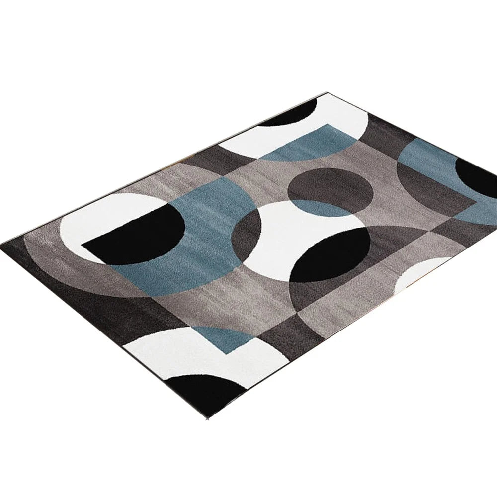 60 x 90cm Nordic Style Non-Slip Soft Floor Mats Absorbent Bathroom Rugs Washable Bath Mats for Bedroom Living/Dining Room - Nordic 06 - 1