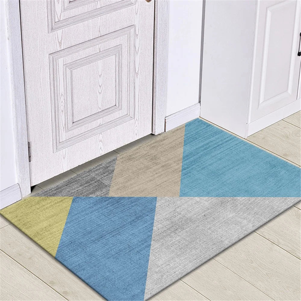 40 x 60cm Nordic Style Bathroom Rugs and Mats Machine Washable Bath Mat Rug Non-Slip Soft Floor Mats for Bedroom Living Room Dining Room - 06 - 2