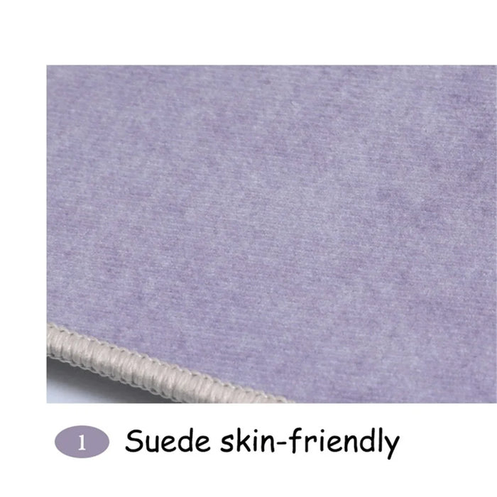 80cm Round Floor Mat Baby Mat Washable Soft Non-slip Floor Protector Anti-splash Mat Pad Home Bedroom Decoration - Terrazzo - 3