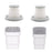 For Xiaomi Mijia Handy Vacuum Cleaner 1 Set of Long Hair + Short Hair Dust Brush + Filters Vacuum Attachment Replacement - 1