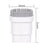 For Xiaomi Mijia Handy Vacuum Cleaner 1 Set of Long Hair + Short Hair Dust Brush + Filters Vacuum Attachment Replacement - 7