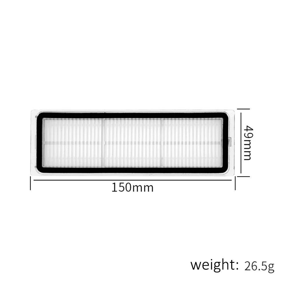 2Pcs for Xiaomi Mijia 1C / 2C / 1T / 1S / 3S / X10+ / X20+ / Dreame S10 / S10 Pro / S20 Vacuum Cleaner Filter Replacement Parts - 6