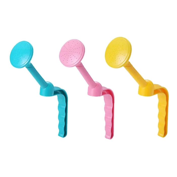3Pcs Mixed Color Garden Tools Plastic Watering Can Long Mouth Shower Watering Can Spout - 2