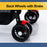TG-PS001 2-in-1 Dog Cat Cart Going Out Pet Carrier Stroller Portable Foldable Trolley Pet Gift - Grey - 4