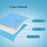 TG-PB0103 Breathable Bed Blanket Summer Pet Cooling Mat Sleeping Ice Pad Pet Gift, Size XL - Dark Blue - 2