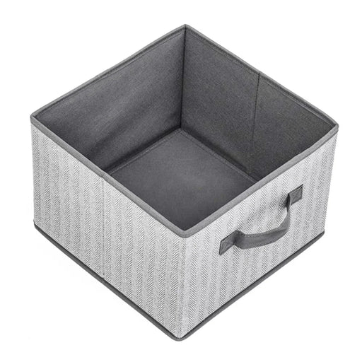 MOHO&HOME MDJ-612123 16L Non-Woven Fabric Storage Box Drawer Type Collapsible Clothes Socks Organizer - Grey - 1