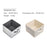 MOHO&HOME MDJ-612123 16L Non-Woven Fabric Storage Box Drawer Type Collapsible Clothes Socks Organizer - Grey - 2