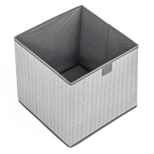 MOHO&HOME MDJ-612123 29L Collapsible Storage Box without Lid Non-Woven Fabric Clothes Socks Organizer - Grey - 1