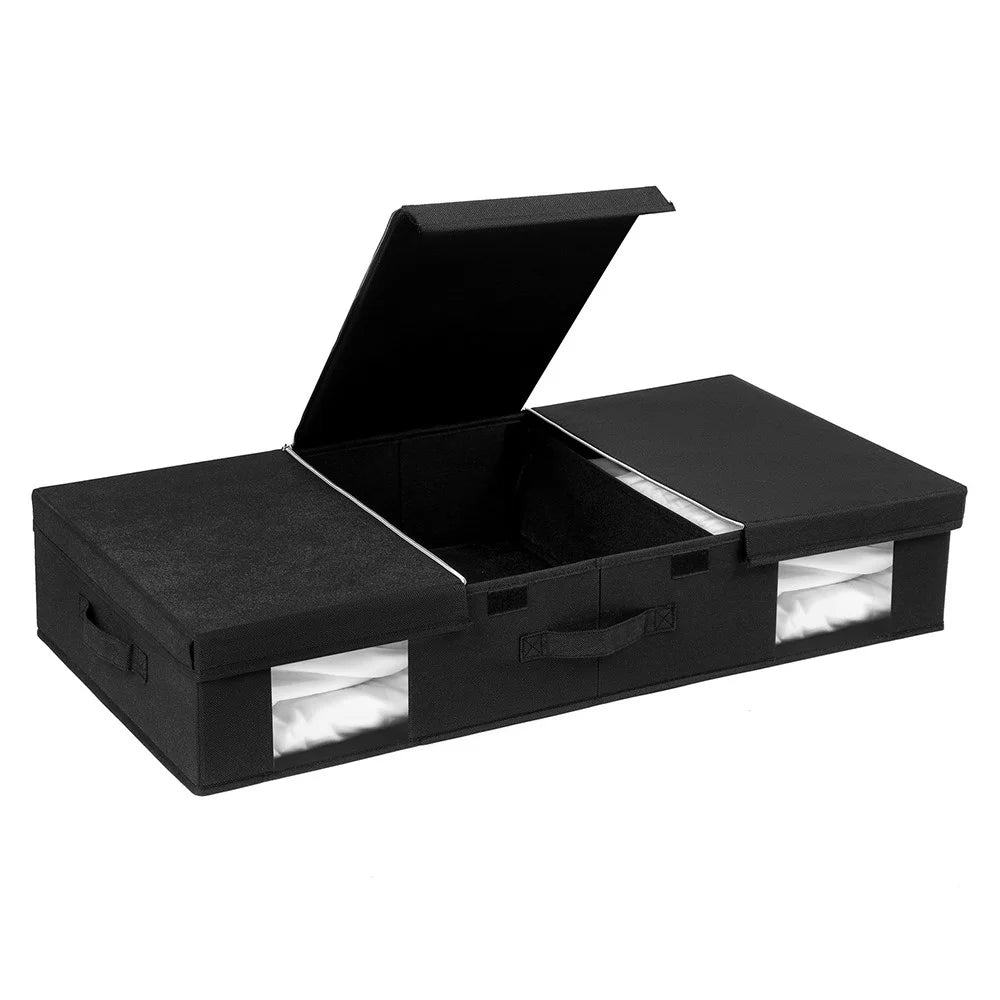 MOHO & HOME MDJ6145 81x41x15CM Bedroom Under Bed Blankets Storage Box Containers for Clothes, Shoes - 1