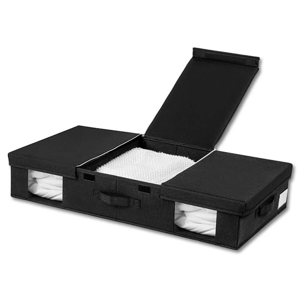MOHO & HOME MDJ6145 81x41x15CM Bedroom Under Bed Blankets Storage Box Containers for Clothes, Shoes - 2