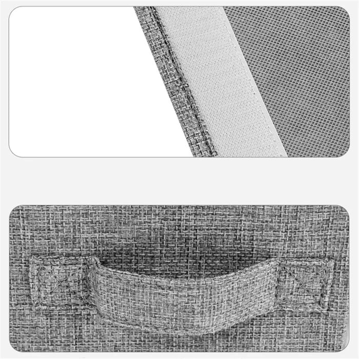 MOHO&HOME MDJ6143 Visual Windows Quilt Storage Bag Bedspread Pillowcase Wardrobe Bed Sheet Organizer - Beige - 5