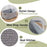 AB-096 Decorative Storage Box Woven Cotton Rope Basket for Toy, Makeup, Shampoo, Lotion, Book - Grey - 6